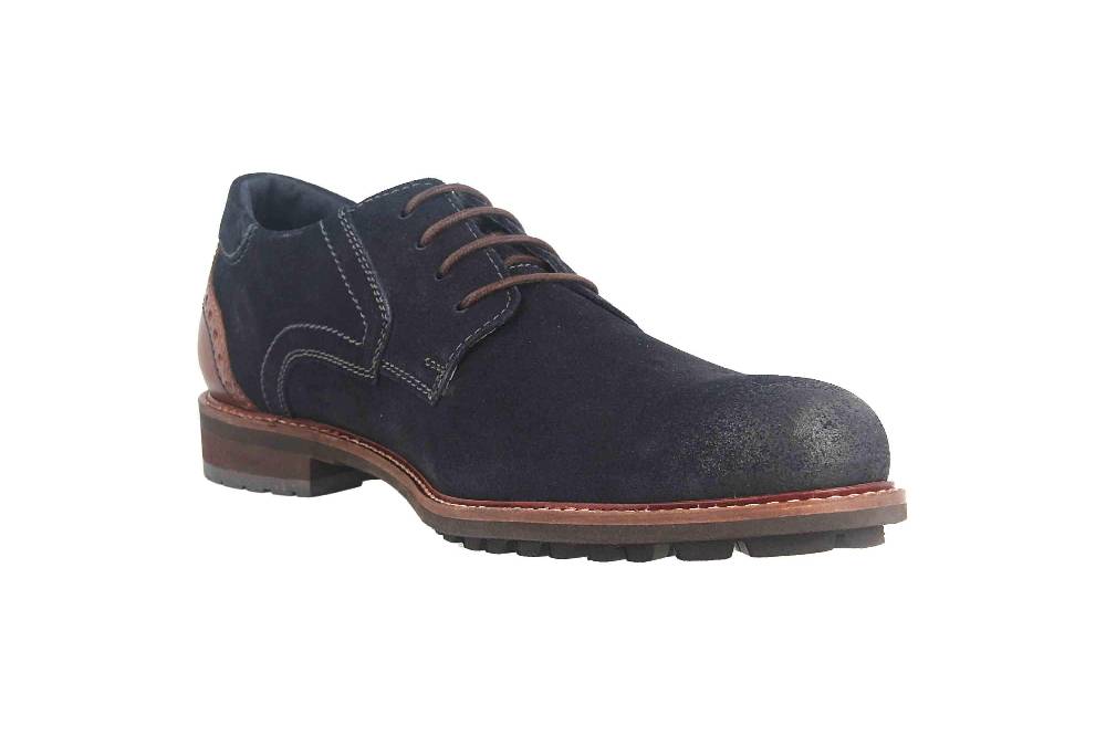 Josef Seibel Jasper 52 Halbschuhe In Übergrößen Blau 24752 TE16 541 Große Herrenschuhe