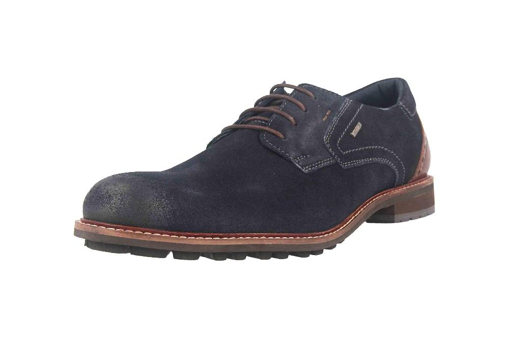 Josef Seibel Jasper 52 Halbschuhe In Übergrößen Blau 24752 TE16 541 Große Herrenschuhe