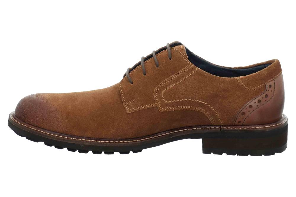Josef Seibel Jasper 52 Halbschuhe in Übergrößen Braun 24752 TE16 241 große Herrenschuhe