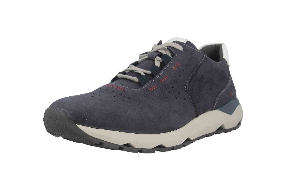 Josef Seibel Jeremiah 01 Sneaker In Übergrößen Blau 37701 TE796 531 Große Herrenschuhe