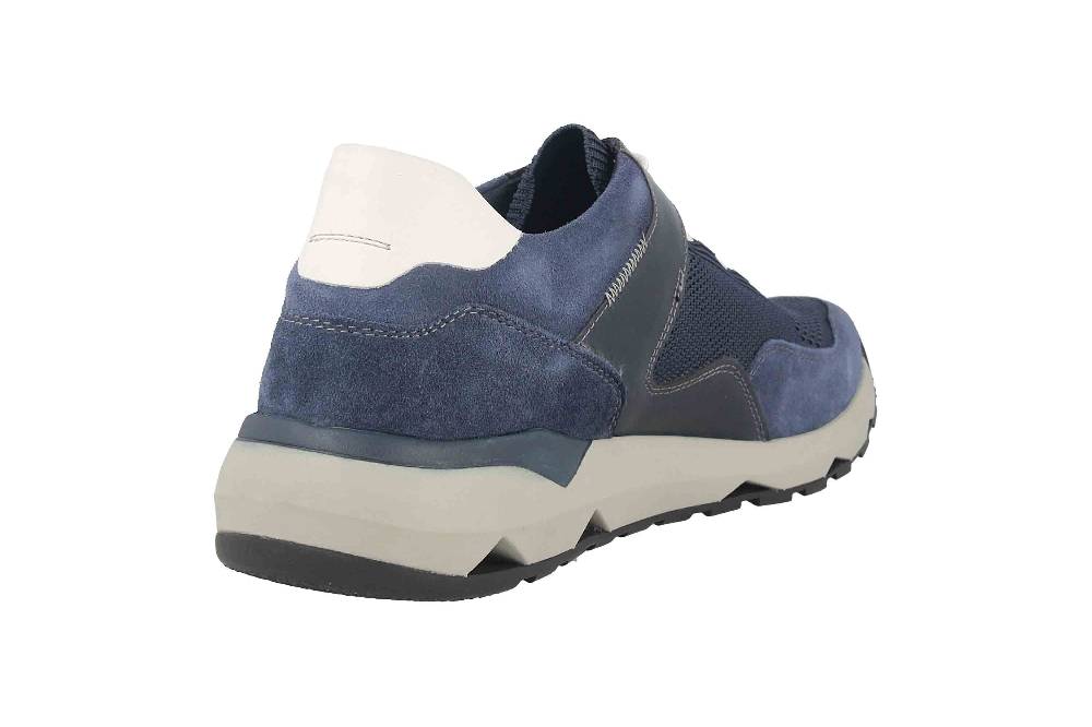 Josef Seibel Jeremiah 02 Sneaker In Übergrößen Blau 37702 TE325 501 Große Herrenschuhe