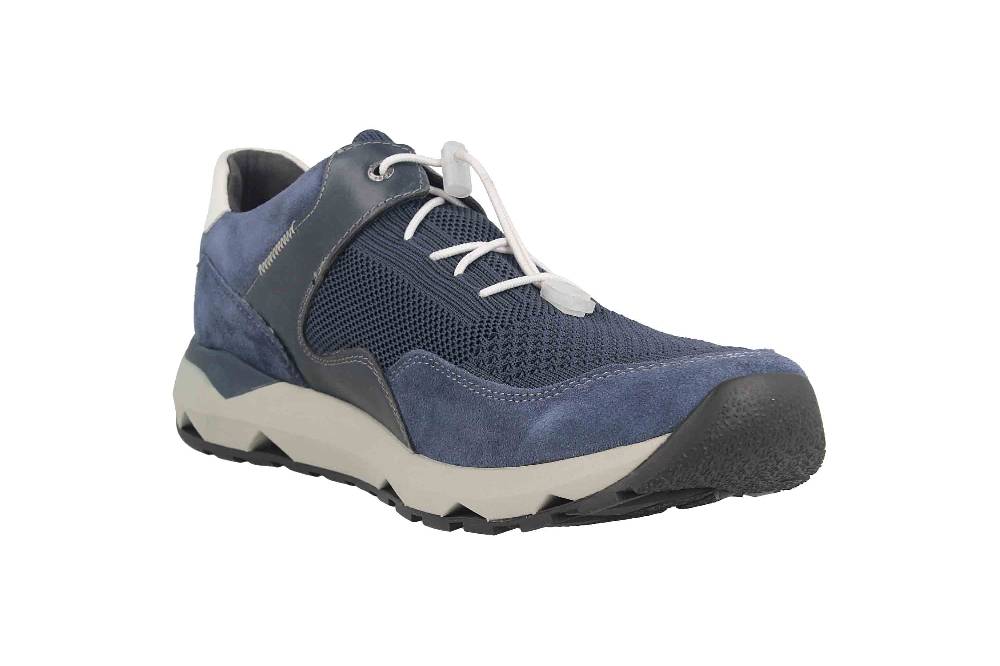 Josef Seibel Jeremiah 02 Sneaker In Übergrößen Blau 37702 TE325 501 Große Herrenschuhe