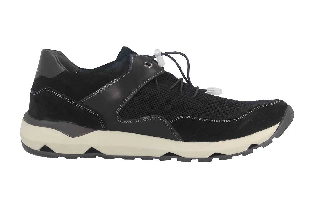 Josef Seibel Jeremiah 02 Sneaker In Übergrößen Schwarz 37702 TE325 101 Große Herrenschuhe