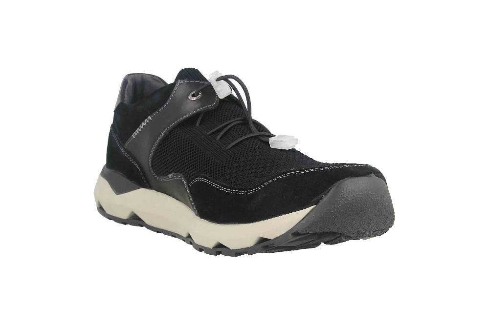 Josef Seibel Jeremiah 02 Sneaker In Übergrößen Schwarz 37702 TE325 101 Große Herrenschuhe