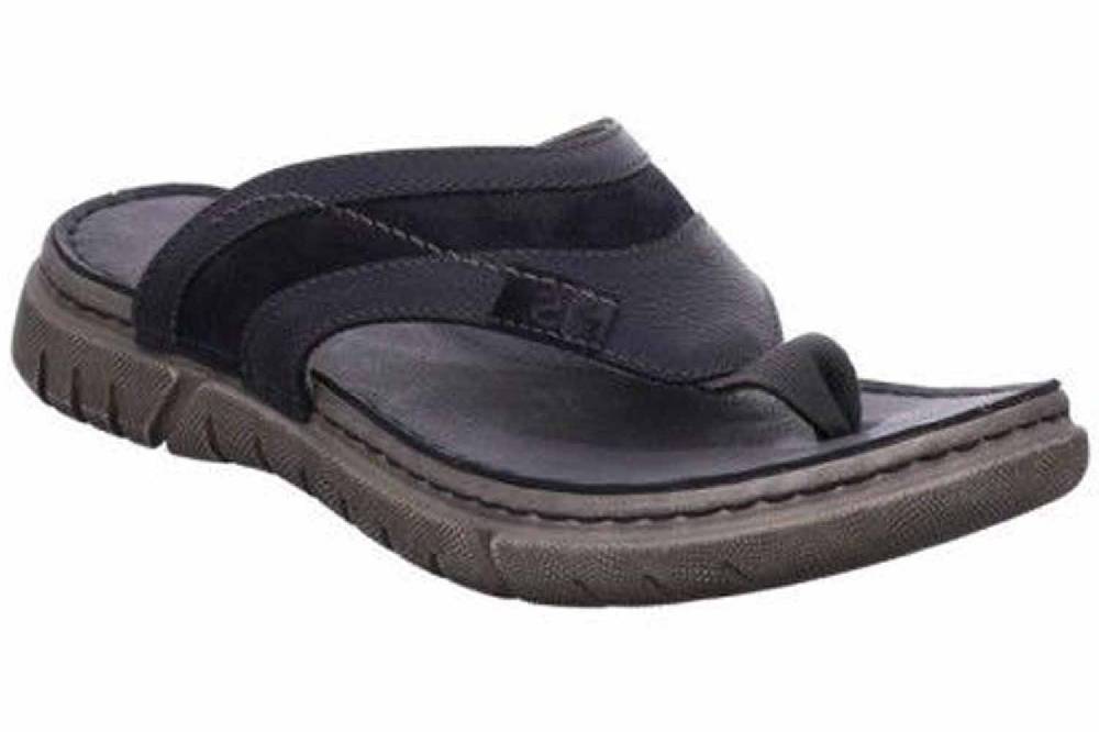 Josef Seibel Jim 07 Zehentrenner In Übergrößen Blau 45307 344 530 Große Herrenschuhe