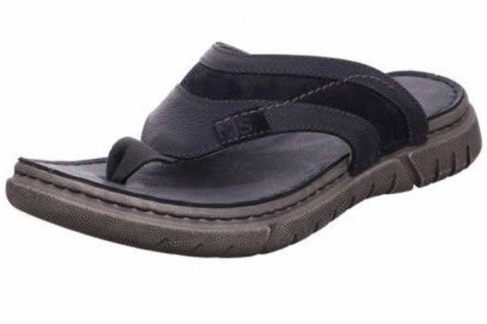 Josef Seibel Jim 07 Zehentrenner In Übergrößen Blau 45307 344 530 Große Herrenschuhe