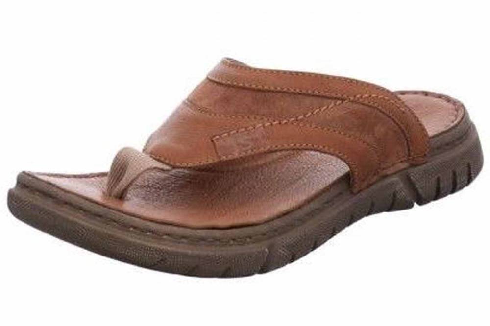 Josef Seibel Jim 07 Zehentrenner In Übergrößen Braun 45307 344 350 Große Herrenschuhe