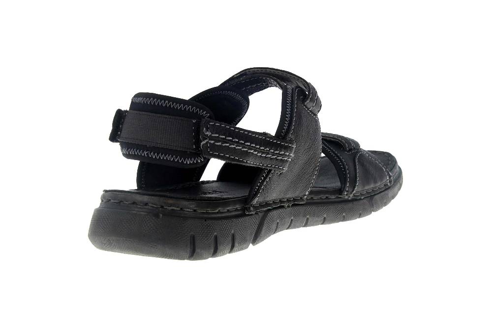 Josef Seibel Jim 41 Sandalen In Übergrößen Schwarz 45341 344 100 Große Herrenschuhe