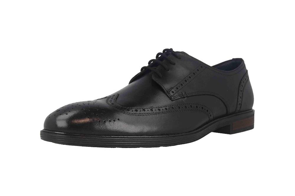 Josef Seibel Jonathan 05 Businessschuhe In Übergrößen Schwarz 42205 786 100 Große Herrenschuhe