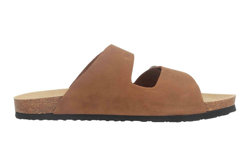 Josef Seibel Josef 01 Pantoletten In Übergrößen Braun 14301-356-300 Große Herrenschuhe