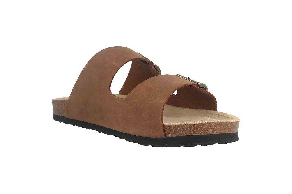 Josef Seibel Josef 01 Pantoletten In Übergrößen Braun 14301-356-300 Große Herrenschuhe