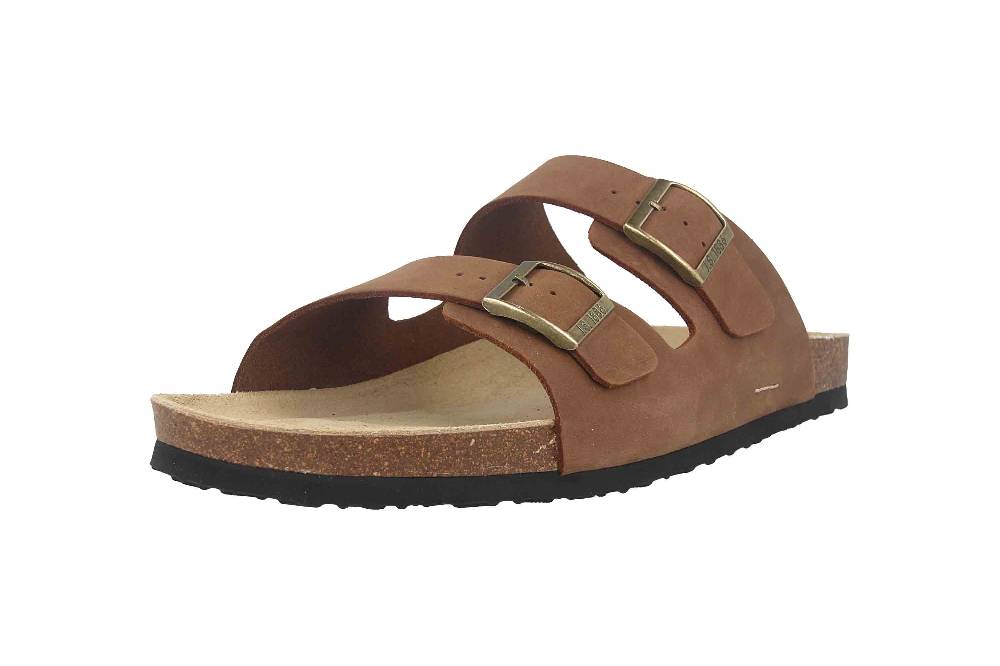 Josef Seibel Josef 01 Pantoletten In Übergrößen Braun 14301-356-300 Große Herrenschuhe