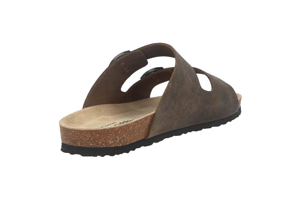 Josef Seibel Josef 01 Pantoletten In Übergrößen Grün 14301-356-615 Große Herrenschuhe