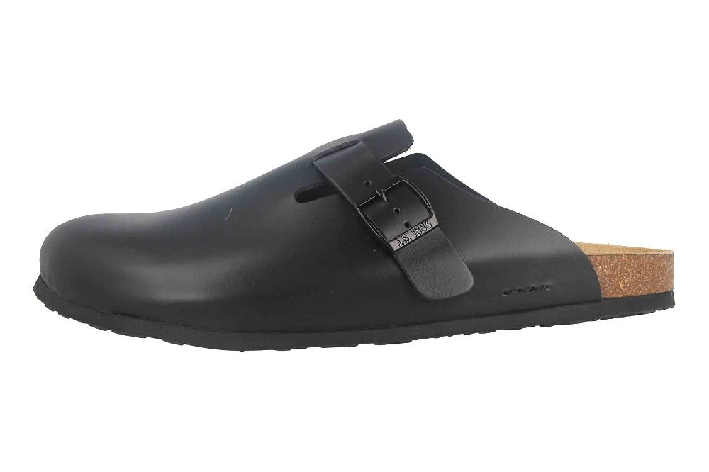 Josef Seibel Josef 04 Clogs & Hausschuhe in Übergrößen Schwarz 14304-354-100 große Herrenschuhe