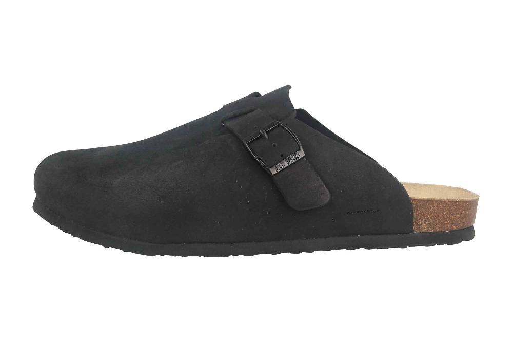 Josef Seibel Josef 04 Clogs & Hausschuhe in Übergrößen Schwarz 14304-356-100 große Herrenschuhe
