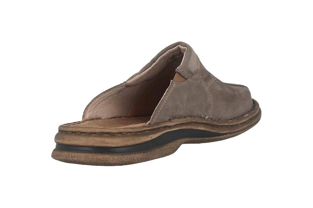 Josef Seibel Klaus Clogs & Hausschuhe In Übergrößen Grau 10999 751 781 Große Herrenschuhe