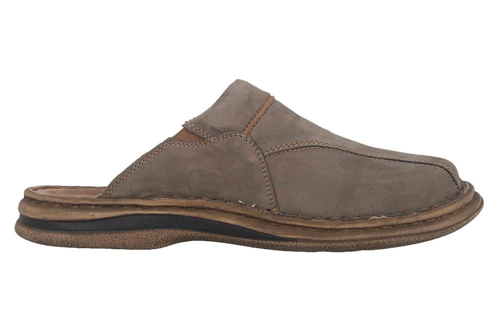 Josef Seibel Klaus Clogs & Hausschuhe In Übergrößen Grau 10999 751 781 Große Herrenschuhe