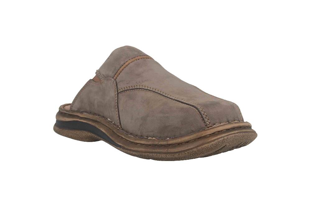 Josef Seibel Klaus Clogs & Hausschuhe In Übergrößen Grau 10999 751 781 Große Herrenschuhe