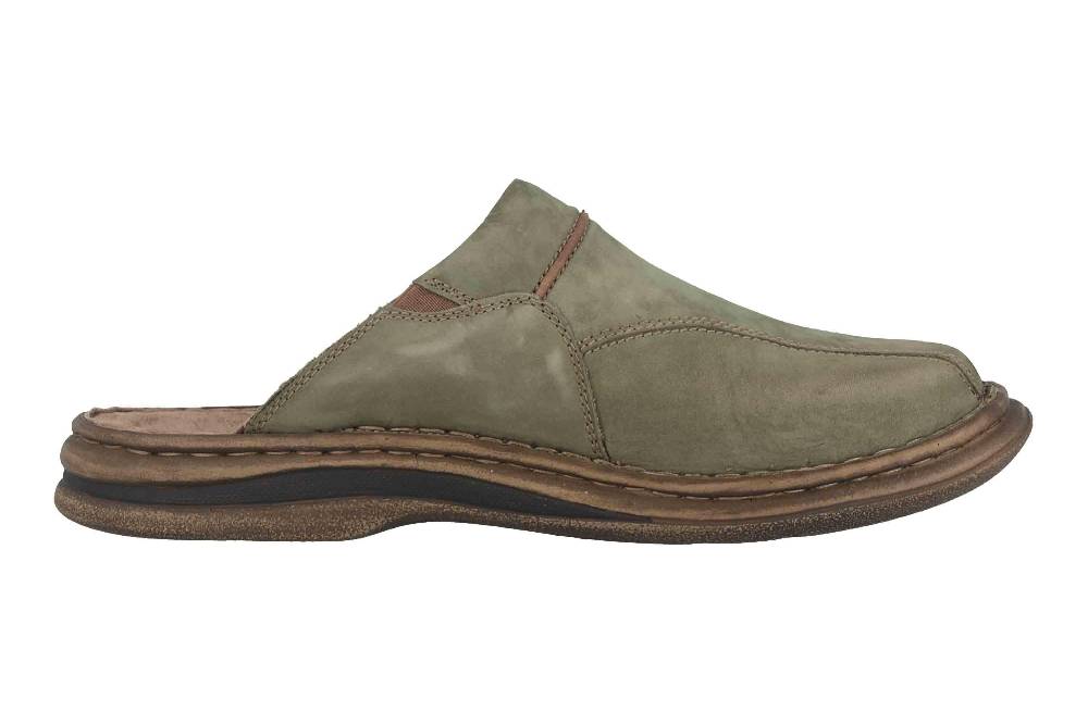 Josef Seibel Klaus Clogs & Hausschuhe In Übergrößen Grün 10999 751 631 Große Herrenschuhe