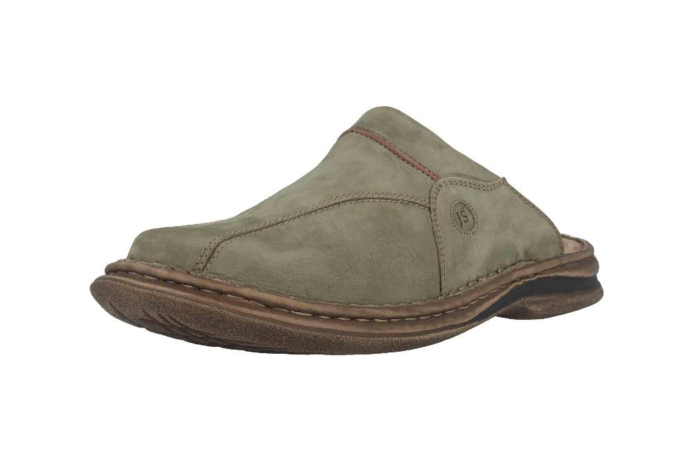 Josef Seibel Klaus Clogs & Hausschuhe In Übergrößen Grün 10999 751 631 Große Herrenschuhe