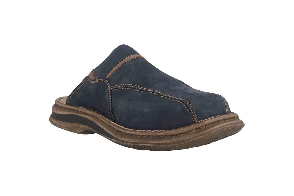 Josef Seibel Klaus Clogs & Hausschuhe In Übergrößen Blau 10999 751 541 Große Herrenschuhe