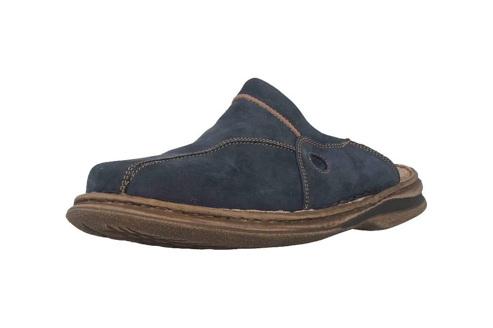 Josef Seibel Klaus Clogs & Hausschuhe In Übergrößen Blau 10999 751 541 Große Herrenschuhe