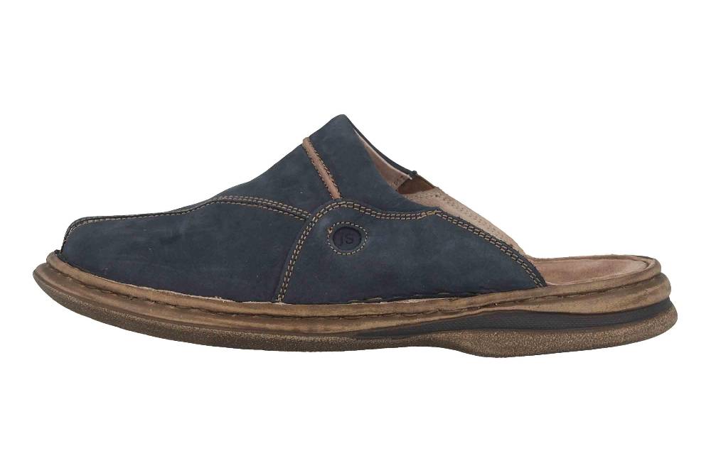 Josef Seibel Klaus Clogs & Hausschuhe in Übergrößen Blau 10999 751 541 große Herrenschuhe