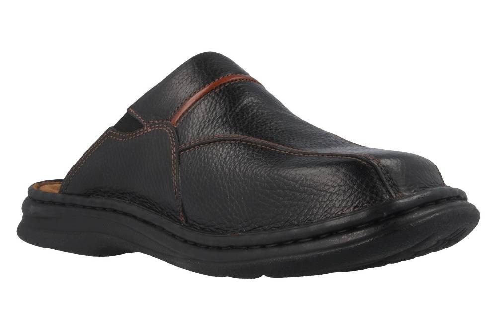 Josef Seibel Klaus Clogs & Hausschuhe in Übergrößen Schwarz 10999 26 611 große Herrenschuhe
