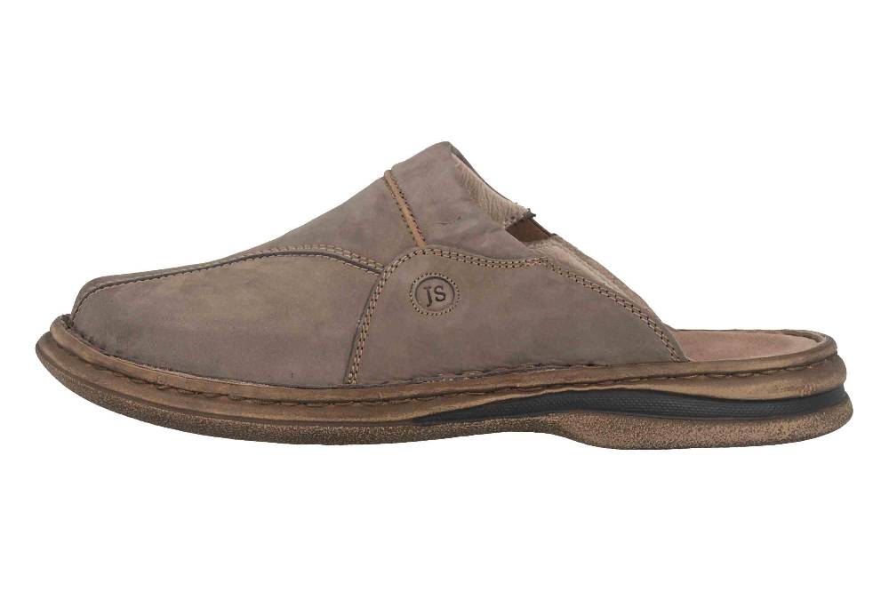 Josef Seibel Klaus Clogs & Hausschuhe in Übergrößen Grau 10999 751 781 große Herrenschuhe