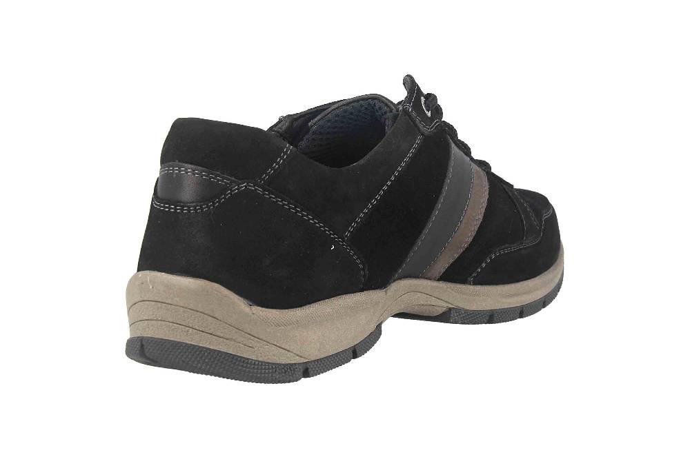 Josef Seibel Lenny 51 Halbschuhe In Übergrößen Schwarz 14951 TE21 101 Große Herrenschuhe