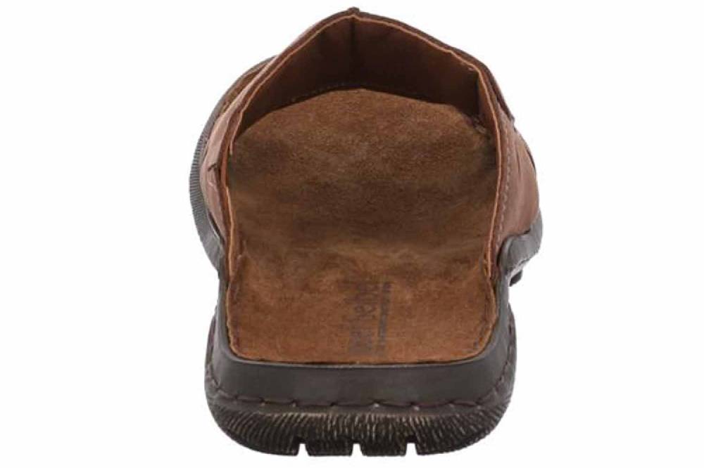 Josef Seibel Logan 21 Pantoletten In Übergrößen Braun 12698 919 105 Große Herrenschuhe