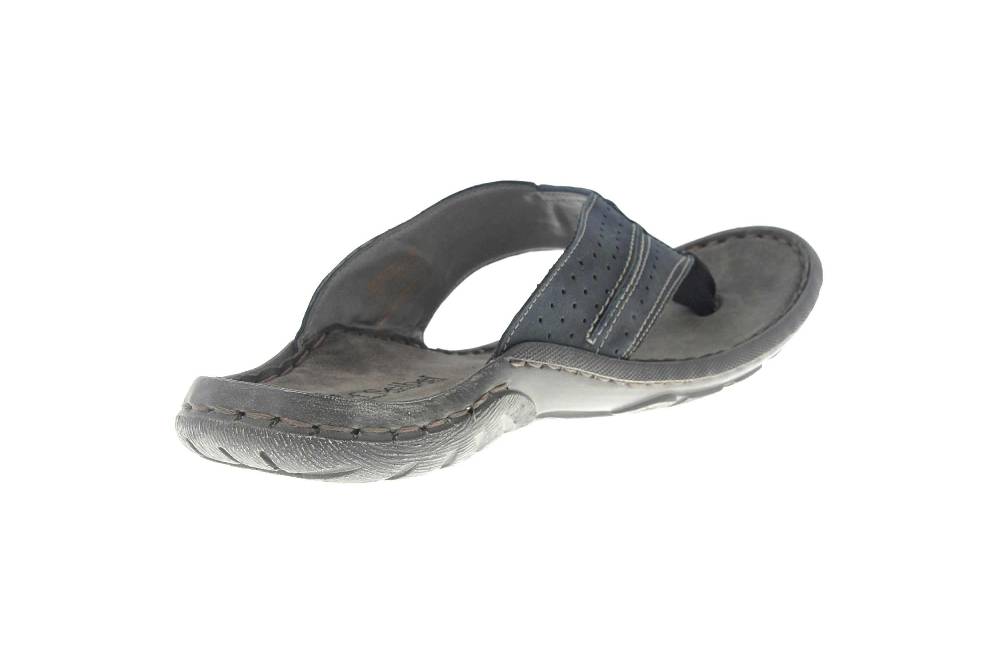 Josef Seibel Logan 25 Zehentrenner In Übergrößen Blau 12625 919 598 Große Herrenschuhe