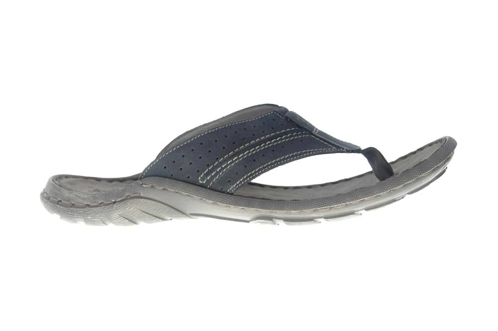 Josef Seibel Logan 25 Zehentrenner In Übergrößen Blau 12625 919 598 Große Herrenschuhe