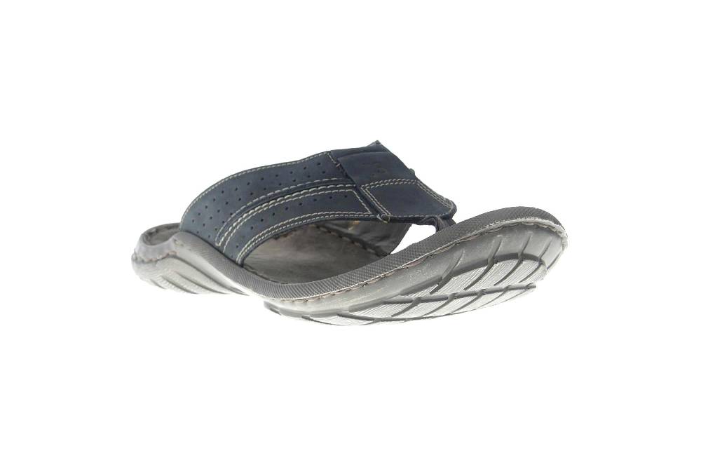 Josef Seibel Logan 25 Zehentrenner In Übergrößen Blau 12625 919 598 Große Herrenschuhe