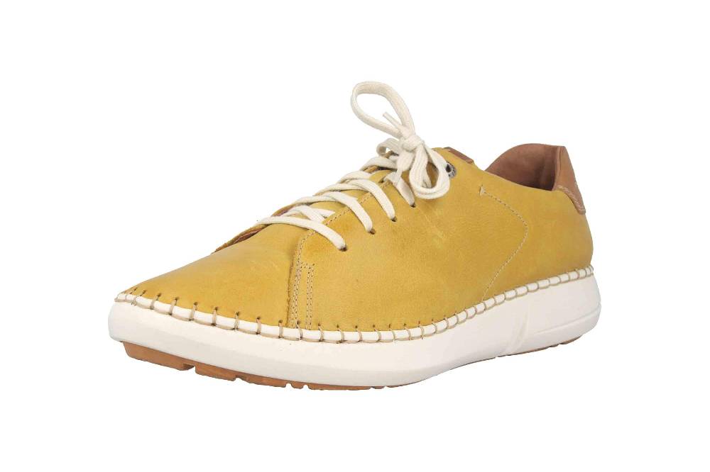 Josef Seibel Louisa 03 Halbschuhe In Übergrößen Gelb 85703 727 821 Große Damenschuhe