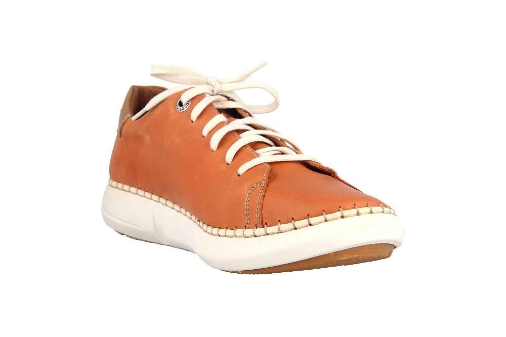 Josef Seibel Louisa 03 Halbschuhe In Übergrößen Orange 85703 727 841 Große Damenschuhe