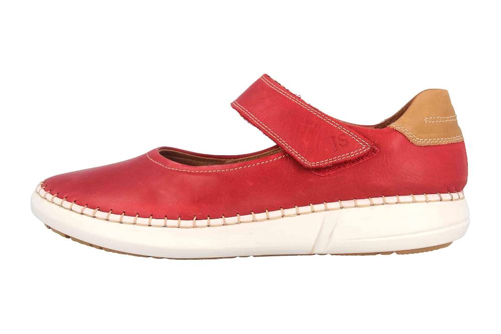 Josef Seibel Louisa 04 Ballerinas in Übergrößen Rot 85704 727 401 große Damenschuhe