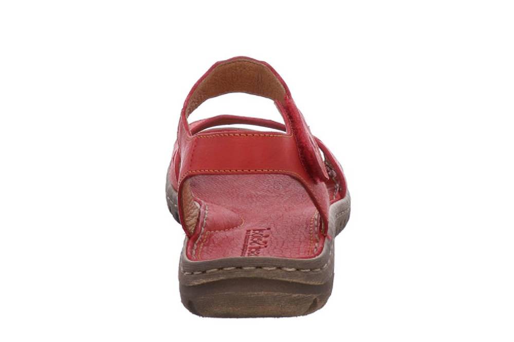 Josef Seibel Lucia 07 Sandalen In Übergrößen Rot 63807 343 400 Große Damenschuhe