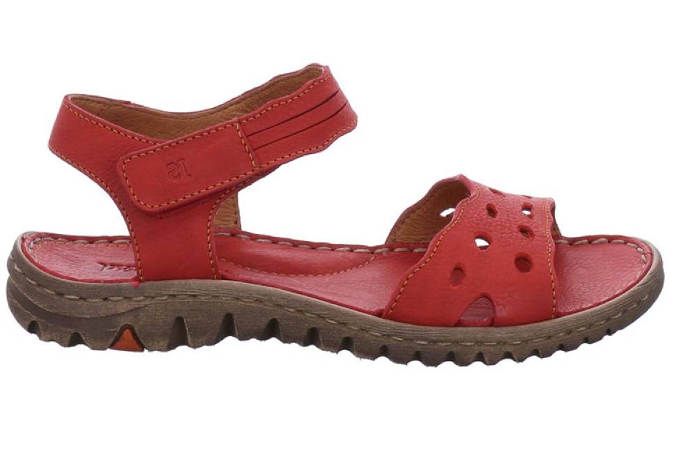 Josef Seibel Lucia 07 Sandalen In Übergrößen Rot 63807 343 400 Große Damenschuhe
