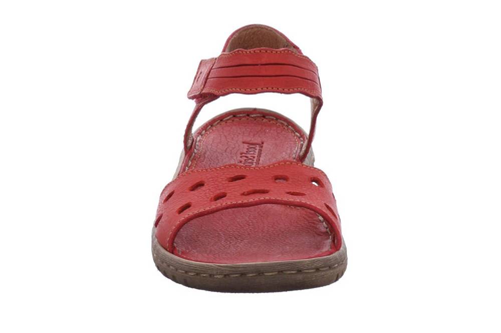 Josef Seibel Lucia 07 Sandalen In Übergrößen Rot 63807 343 400 Große Damenschuhe