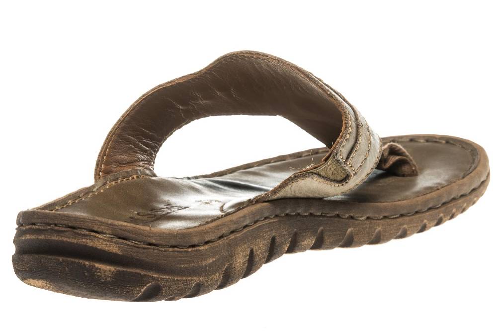 Josef Seibel Lucia 09 Zehentrenner In Übergrößen Khaki 63809 343 630 Große Damenschuhe