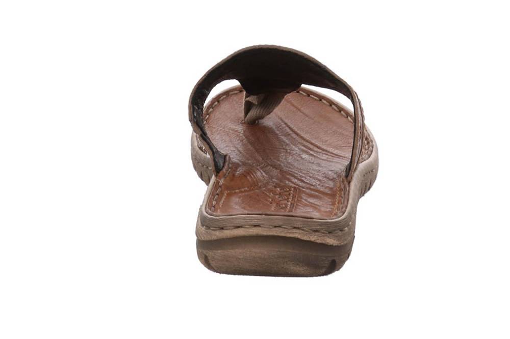 Josef Seibel Lucia 09 Zehentrenner In Übergrößen Braun 63809 343 350 Große Damenschuhe