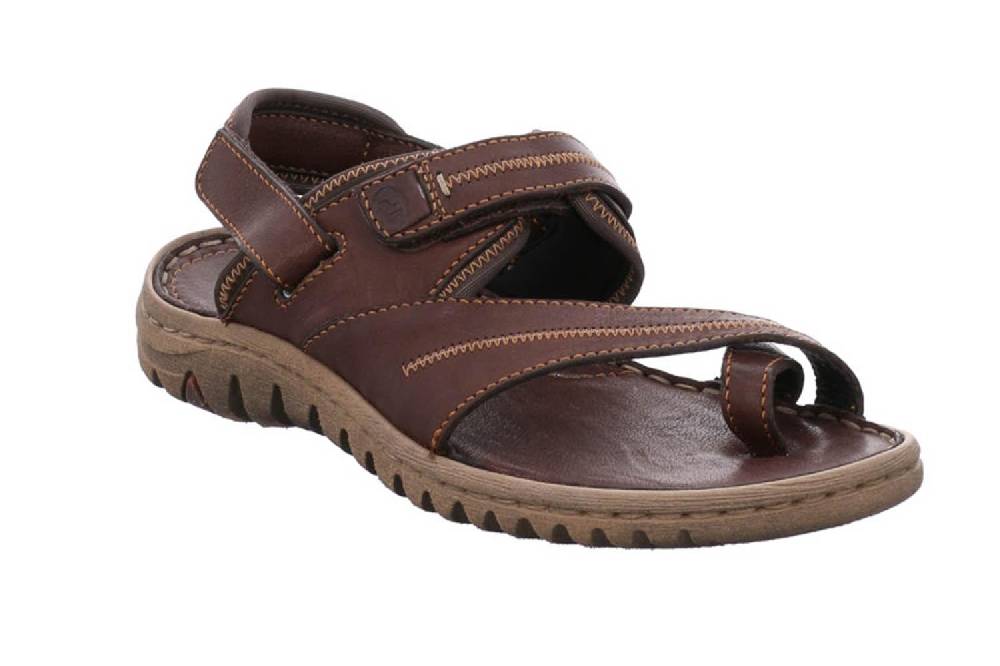 Josef Seibel Lucia 11 Sandalen In Übergrößen Braun 63811 344 310 Große Damenschuhe