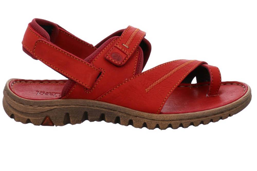 Josef Seibel Lucia 11 Sandalen In Übergrößen Rot 63811 344 400 Große Damenschuhe