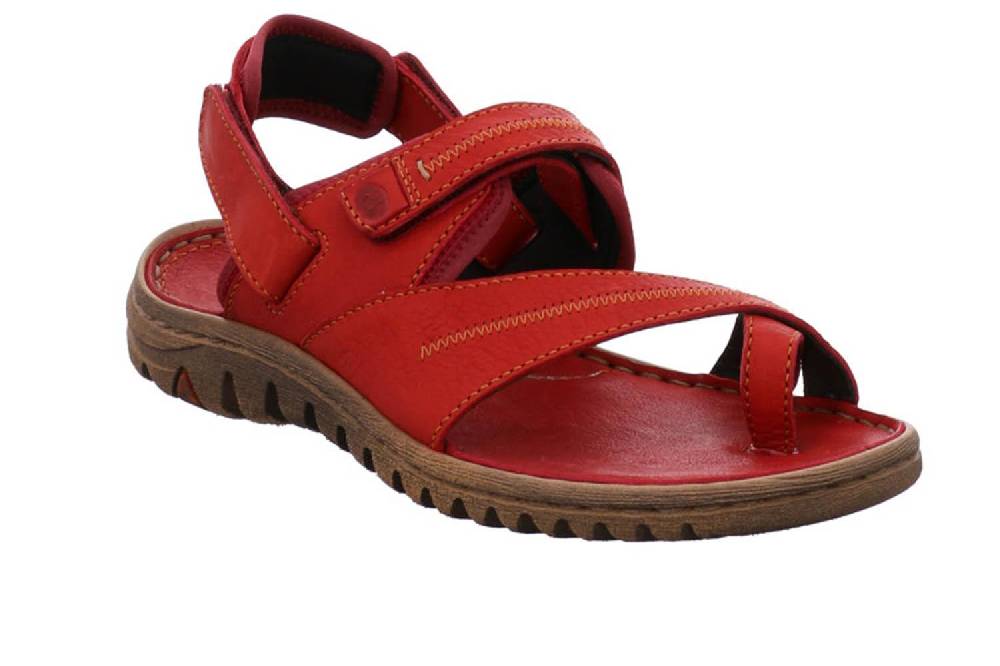 Josef Seibel Lucia 11 Sandalen In Übergrößen Rot 63811 344 400 Große Damenschuhe