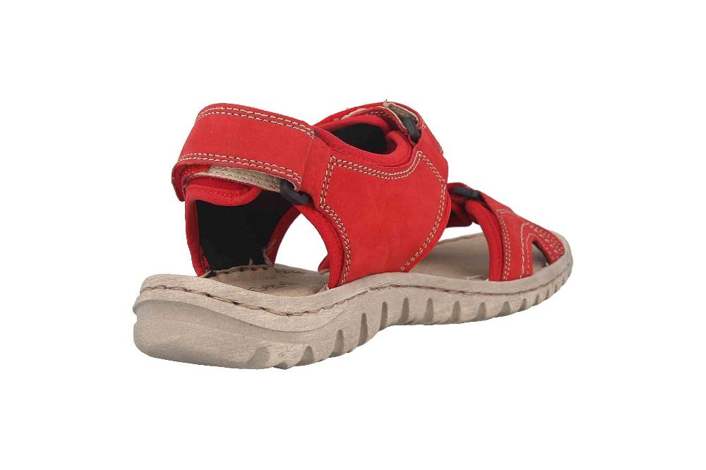 Josef Seibel Lucia 15 Sandalen in Übergrößen Rot 63815 784 470 große Damenschuhe