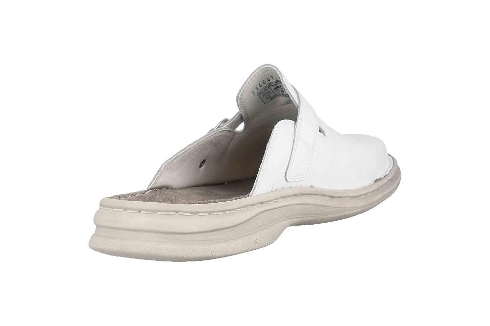 Josef Seibel Madrid Clogs & Hausschuhe In Übergrößen Weiß 10122 175 000 Große Herrenschuhe
