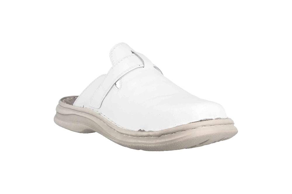 Josef Seibel Madrid Clogs & Hausschuhe In Übergrößen Weiß 10122 175 000 Große Herrenschuhe