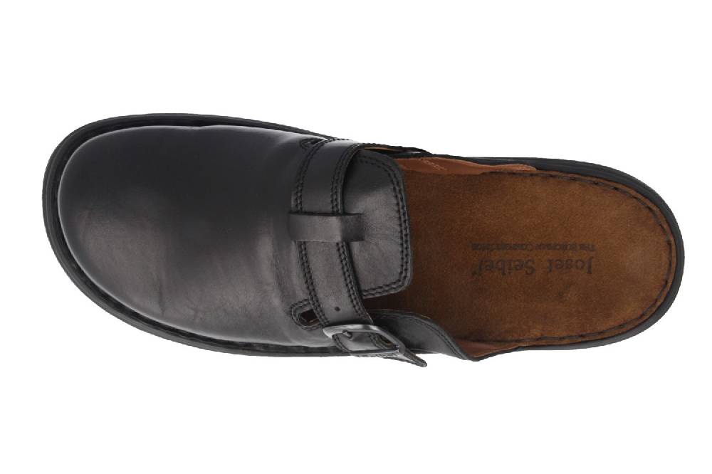 Josef Seibel Madrid Clogs & Hausschuhe In Übergrößen Schwarz 10122 37 600 Große Herrenschuhe