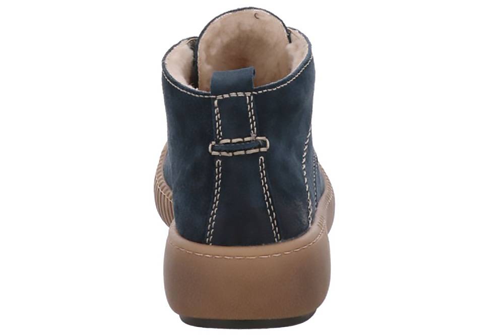 Josef Seibel Maren 02 Boots In Übergrößen Blau 84602 PL944 590 Große Damenschuhe